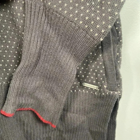 Avalanche Thermal Mid Weight Fair Isle Turtle Neck Sweater Womens Size M Skiing - Picture 3 of 7